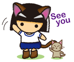 Japanese Gym Uniform Girl 2 sticker #3427001