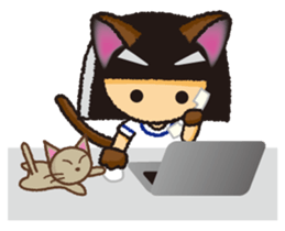 Japanese Gym Uniform Girl 2 sticker #3427019