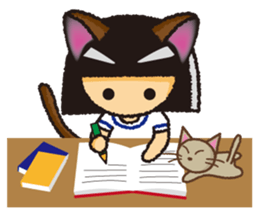 Japanese Gym Uniform Girl 2 sticker #3427022