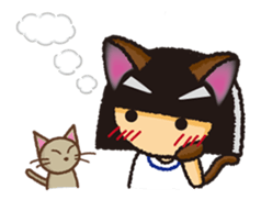 Japanese Gym Uniform Girl 2 sticker #3427024