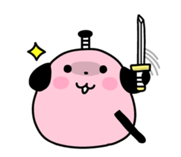 MAMESHIBA Invective Sticker sticker #3427387