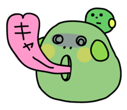 MAMESHIBA Invective Sticker sticker #3427423