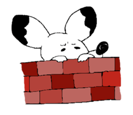 Japanese mouse sticker #3427459