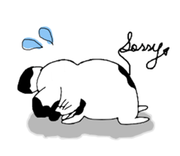 Japanese mouse sticker #3427462