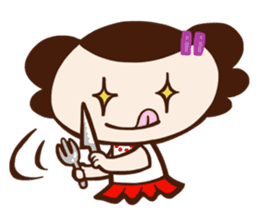 Alice : Cheerful Little Girl sticker #3427571