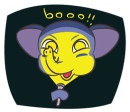 Tongdee - Funny and Lovely Elephant sticker #3427837