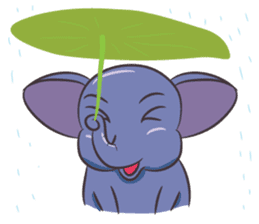 Tongdee - Funny and Lovely Elephant sticker #3427842