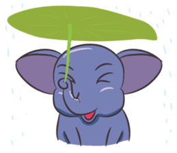 Tongdee - Funny and Lovely Elephant sticker #3427842