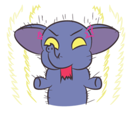 Tongdee - Funny and Lovely Elephant sticker #3427859