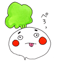 annoyed Turnip2 sticker #3427866