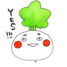 annoyed Turnip2 sticker #3427870