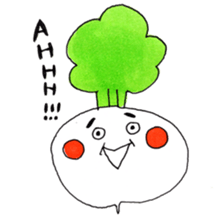 annoyed Turnip2 sticker #3427872