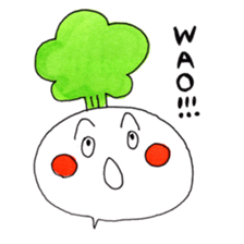 annoyed Turnip2 sticker #3427873