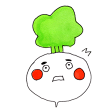 annoyed Turnip2 sticker #3427874