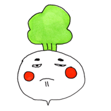 annoyed Turnip2 sticker #3427875