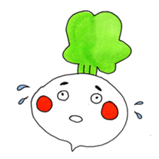 annoyed Turnip2 sticker #3427876