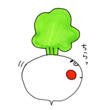 annoyed Turnip2 sticker #3427877