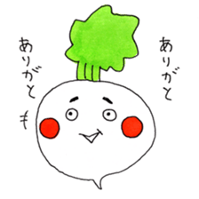 annoyed Turnip2 sticker #3427878