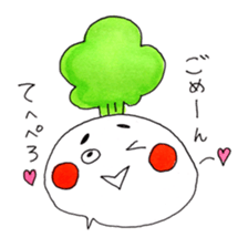 annoyed Turnip2 sticker #3427880