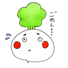 annoyed Turnip2 sticker #3427881