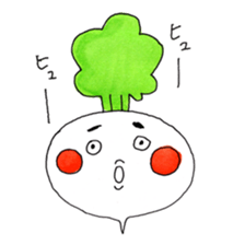 annoyed Turnip2 sticker #3427891