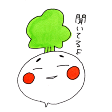 annoyed Turnip2 sticker #3427895