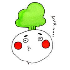 annoyed Turnip2 sticker #3427900