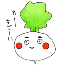 annoyed Turnip2 sticker #3427902