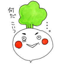 annoyed Turnip2 sticker #3427905