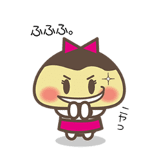 Story of the love of strawberry Daifuku sticker #3428286