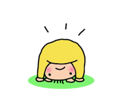 One year of the baby sticker #3428487