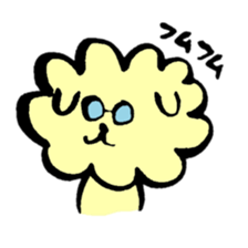 A Maltese dog and toy poodle sticker #3428819