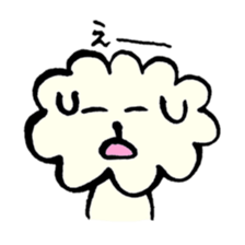 A Maltese dog and toy poodle sticker #3428829