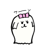 A Maltese dog and toy poodle sticker #3428845