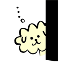A Maltese dog and toy poodle sticker #3428849