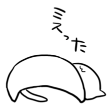 Painter cat sticker #3429381