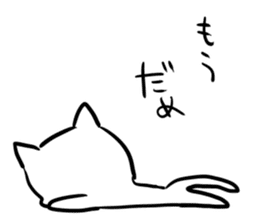 Painter cat sticker #3429382