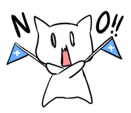 Painter cat sticker #3429403