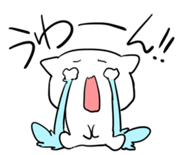 Painter cat sticker #3429404