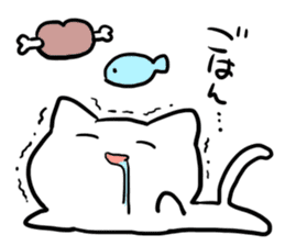 Painter cat sticker #3429406