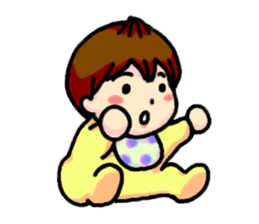 Baby Koto-chan sticker #3429822