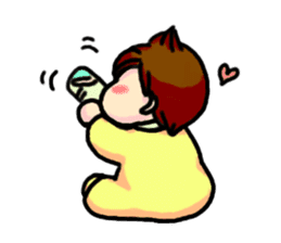 Baby Koto-chan sticker #3429829