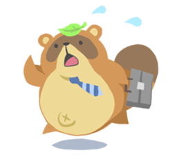 Mr.Pooh (office) sticker #3430011