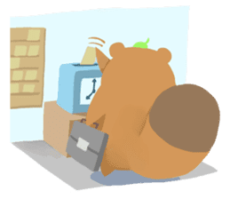 Mr.Pooh (office) sticker #3430014