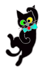 Hat cat keith sticker #3430372