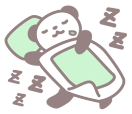 Days of novice nurse Panda sticker #3430681