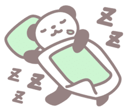 Days of novice nurse Panda sticker #3430681