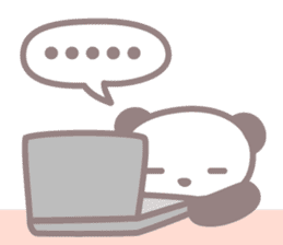 Days of novice nurse Panda sticker #3430689