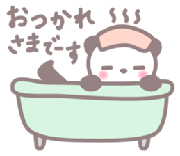 Days of novice nurse Panda sticker #3430690