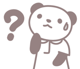Days of novice nurse Panda sticker #3430700